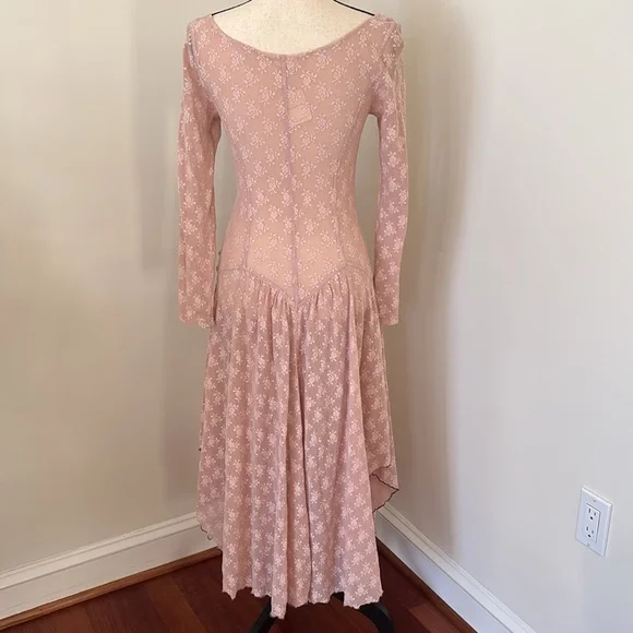 Free People Blush Asymmetrical Dress - Picture 3 of 5